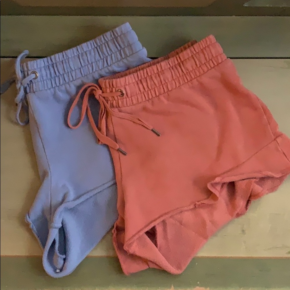 Pair of 2 aerie sleep shorts